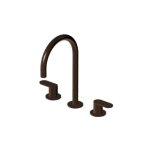 Zucchetti Octo X Bateria umywalkowa 3-otworowa wysoka bez korka Brushed Chocolate PVD ZOX5516.XP21