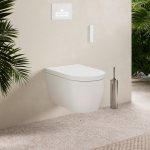   Duravit SensoWash Starck f Pro Miska myjąca bezrantowa wisząca 57,5x37,8 z deską wolnoopadającą biała 650002012004300 W MAGAZYNIE!!