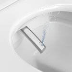   Duravit SensoWash Starck f Pro Miska myjąca bezrantowa wisząca 57,5x37,8 z deską wolnoopadającą biała 650002012004300 W MAGAZYNIE!!