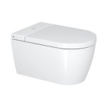   Duravit SensoWash Starck f Pro Miska myjąca bezrantowa wisząca 57,5x37,8 z deską wolnoopadającą biała 650002012004300 W MAGAZYNIE!!