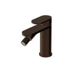 Zucchetti Octo X Bateria bidetowa jednootworowa bez korka Brushed Chocolate PVD ZOX379.XP21