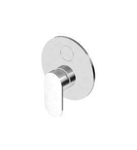 Zucchetti Octo X Bateria wannowo-natryskowa podtynkowa - element zewnętrzny Brushed stainless Steel ZOX776.X