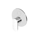 Zucchetti Octo X Bateria wannowo-natryskowa podtynkowa - element zewnętrzny Brushed stainless Steel ZOX776.X