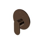 Zucchetti Octo X Bateria wannowo-natryskowa podtynkowa - element zewnętrzny Brushed Chocolate PVD ZOX776.XP21