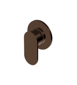 Zucchetti Octo X Mieszacz podtynkowy jednouchwytowy - element zewnętrzny Brushed Chocolate PVD ZOX780.XP21