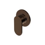 Zucchetti Octo X Mieszacz podtynkowy jednouchwytowy - element zewnętrzny Brushed Chocolate PVD ZOX780.XP21
