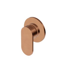 Zucchetti Octo X Mieszacz podtynkowy jednouchwytowy - element zewnętrzny Brushed Copper PVD ZOX780.XP91