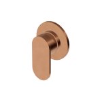Zucchetti Octo X Mieszacz podtynkowy jednouchwytowy - element zewnętrzny Brushed Copper PVD ZOX780.XP91