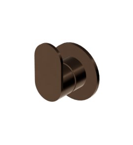 Zucchetti Octo X Zawór/przełącznik 2-drożny podtynkowy - element zewnętrzny Brushed Chocolate PVD Z94637.XP21