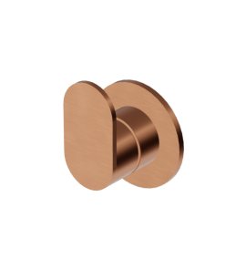 Zucchetti Octo X Zawór/przełącznik 2-drożny podtynkowy - element zewnętrzny Brushed Copper PVD Z94637.XP91