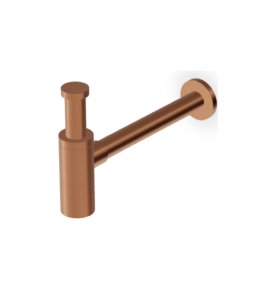 Zucchetti Syfon umywalkowy Brushed Copper PVD Z95030.XP91