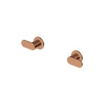 Zucchetti Octo X Bateria natryskowa podtynkowa 2-otworowa - element zewnętrzny Brushed Copper PVD ZOX5738.XP91