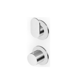 Zucchetti Octo X Bateria termostatyczna natryskowa podtynkowa - element zewnętrzny Brushed stainless Steel ZOX801.X