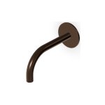 Zucchetti Octo X Wylewka ścienna 175 mm Brushed Chocolate PVD Z92254.XP21