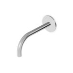 Zucchetti Octo X Wylewka ścienna 205 mm Brushed stainless Steel Z92255.X