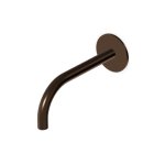 Zucchetti Octo X Wylewka ścienna 205 mm Brushed Chocolate PVD Z92255.XP21