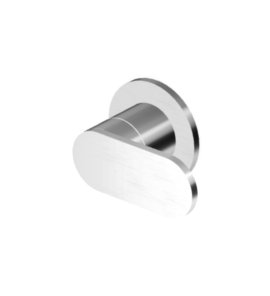Zucchetti Octo X Zawór podtynkowa 1/2" - element zewnętrzny Brushed stainless Steel ZOX5729.X