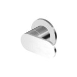 Zucchetti Octo X Zawór podtynkowa 1/2" - element zewnętrzny Brushed stainless Steel ZOX5729.X