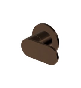 Zucchetti Octo X Zawór podtynkowa 1/2" - element zewnętrzny Brushed Chocolate PVD ZOX5729.XP21