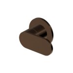 Zucchetti Octo X Zawór podtynkowa 1/2" - element zewnętrzny Brushed Chocolate PVD ZOX5729.XP21