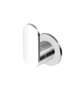 Zucchetti Octo X Zawór/przełącznik 2-drożny podtynkowy - element zewnętrzny Brushed stainless Steel Z94636.X