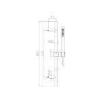 Zucchetti Zestaw prysznicowy Brushed stainless Steel Z95217.X
