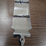      Burlington Wieszak papieru toaletowego na płytce chrom A45CHR/E WYPRZEDAŻ EKSPOZYCJI !!!