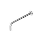 Zucchetti Octo X Ramię natryskowe ścienne 450 mm Brushed stainless Steel Z93235.X