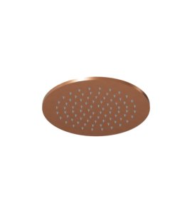Zucchetti Octo X Deszczownica okrągła Ø 220 mm Brushed Copper PVD Z94261.XP91