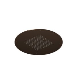 Zucchetti Octo X Deszczownica sufitowa okrągła Ø 600 mm Brushed Chocolate PVD Z94281.XP21