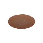 Zucchetti Octo X Deszczownica sufitowa okrągła Ø 600 mm Brushed Copper PVD Z94281.XP91