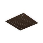 Zucchetti Octo X Deszczownica sufitowa kwadratowa 430x430 mm Brushed Chocolate PVD Z94293.XP21