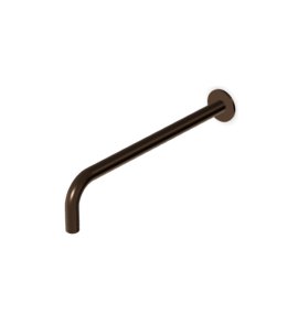 Zucchetti Octo X Ramię natryskowe ścienne 350 mm Brushed Chocolate PVD Z93230.XP21