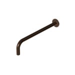 Zucchetti Octo X Ramię natryskowe ścienne 350 mm Brushed Chocolate PVD Z93230.XP21