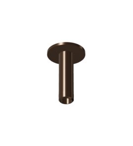 Zucchetti Octo X Ramię natryskowe sufitowe 100 mm Brushed Chocolate PVD Z93232.XP21