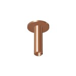 Zucchetti Octo X Ramię natryskowe sufitowe 100 mm Brushed Copper PVD Z93232.XP91