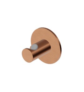 Zucchetti Octo X Uchwyt ścienny na słuchawkę Brushed Copper PVD Z93818.XP91