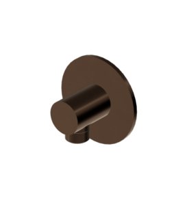 Zucchetti Przyłącze kątowe Brushed Chocolate PVD Z93919.XP21