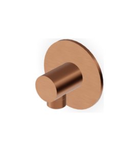 Zucchetti Przyłącze kątowe Brushed Copper PVD Z93919.XP91