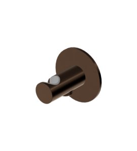 Zucchetti Uchwyt ścienny na słuchawkę z przyłączem Brushed Chocolate PVD Z93816.XP21
