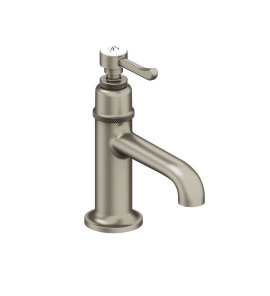 Burlington Guild Bateria umywalkowa brushed nickel GU114DNL