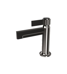 Graff Pantheon Bateria umywalkowa jednouchwytowa bez korka Polished Nickel PVD E-12100P-LM71-PNP