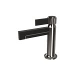 Graff Pantheon Bateria umywalkowa jednouchwytowa bez korka Polished Nickel PVD E-12100P-LM71-PNP