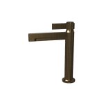 Graff Pantheon Bateria umywalkowa wysoka jednouchwytowa bez korka Vintage Brushed Brass E-12105F-LM71-VBB
