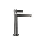 Graff Pantheon Bateria umywalkowa wysoka jednouchwytowa bez korka Polish Nickel PVD E-12105F-LM71-PNP