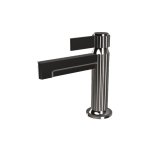 Graff Pantheon Bateria umywalkowa jednouchwytowa bez korka Polish Nickel PVD E-12100F-LM71-PNP