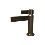 Graff Pantheon Bateria umywalkowa jednouchwytowa bez korka Vintage Brushed Brass E-12100F-LM72-VBB