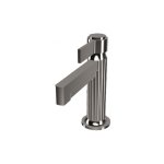Graff Pantheon Bateria umywalkowa jednouchwytowa bez korka Polish Nickel PVD E-12100F-LM72-PNP