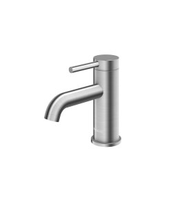 KOHLMAN Axel Bateria umywalkowa 1-otworowa brushed nickel QB100ABN