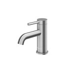 KOHLMAN Axel Bateria umywalkowa 1-otworowa brushed nickel QB100ABN